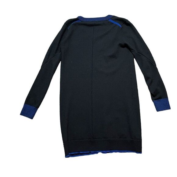 RAG & BONE Jean Kendra V-Neck Sweater Dress Black Size XS - Picture 3 of 7